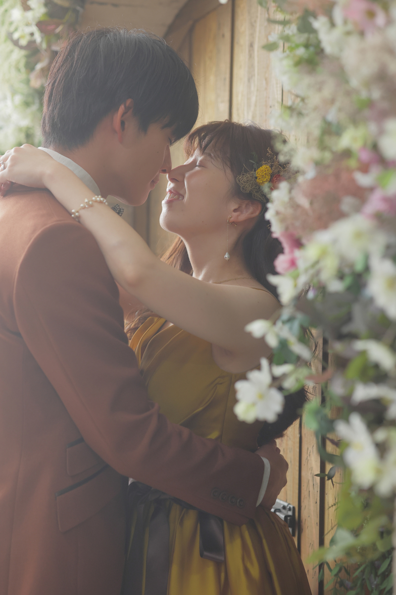 【ANTIQUE】flower door