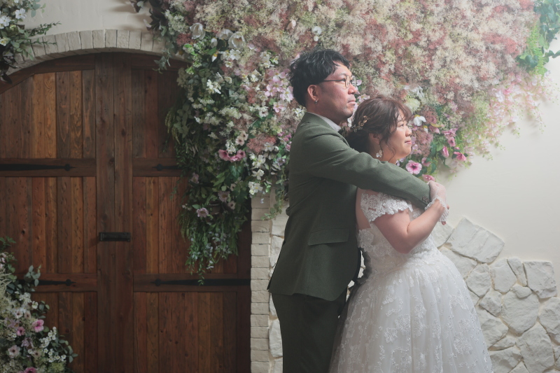 【ANTIQUE】flower door