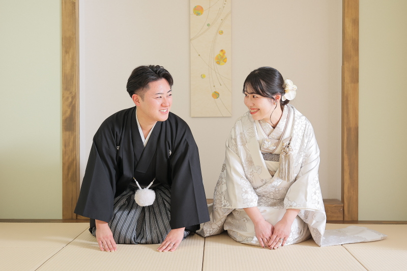 お辞儀ショット