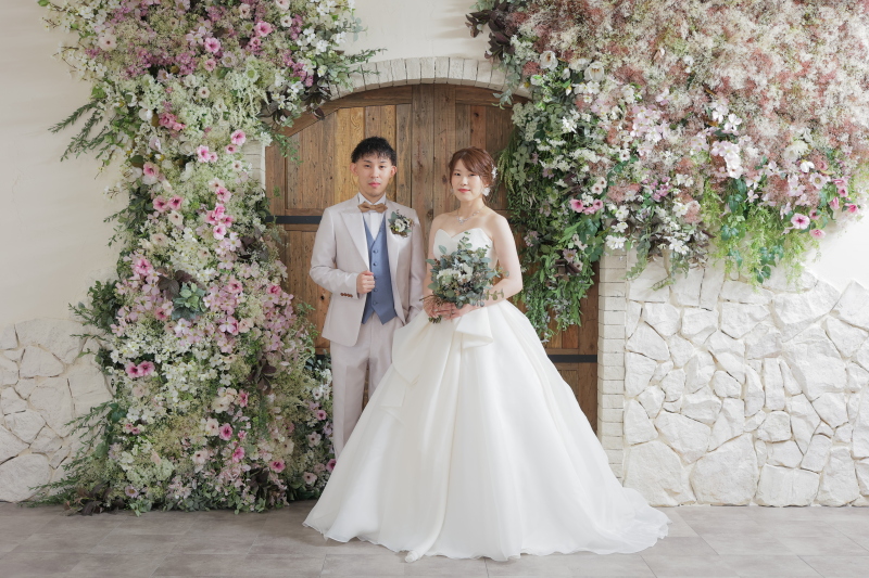 【ANTIQUE】flower door