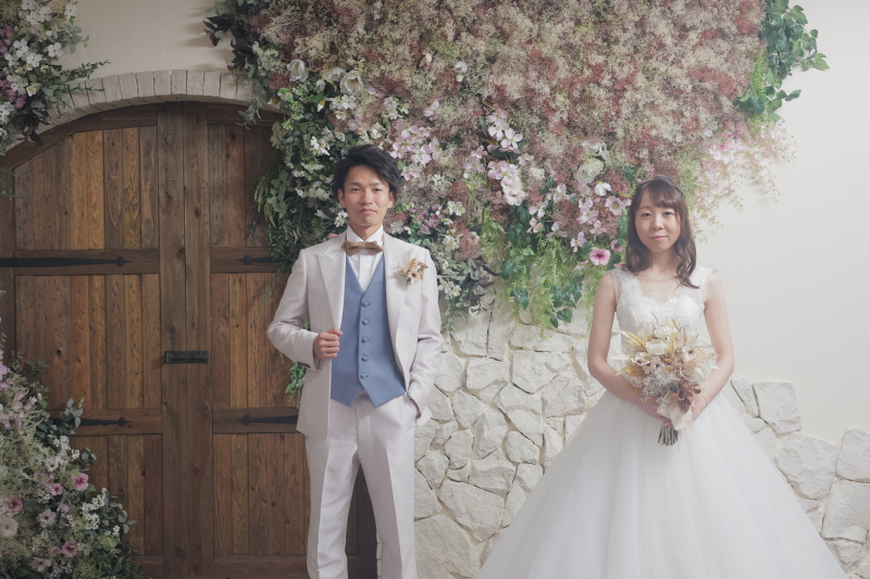 【ANTIQUE】flower door