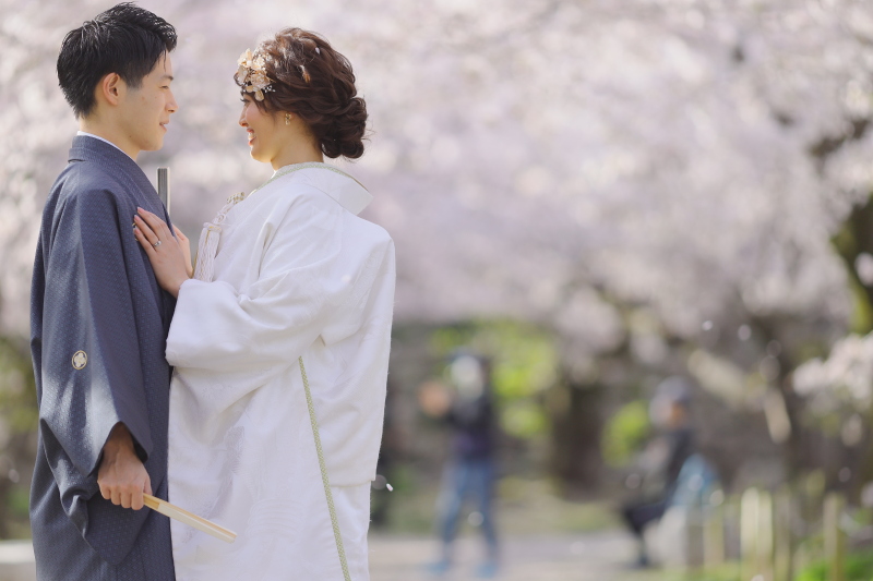 【定番のポーズも】