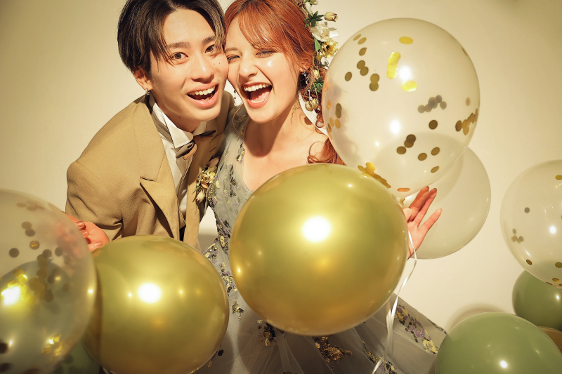 バルーンを使って♩