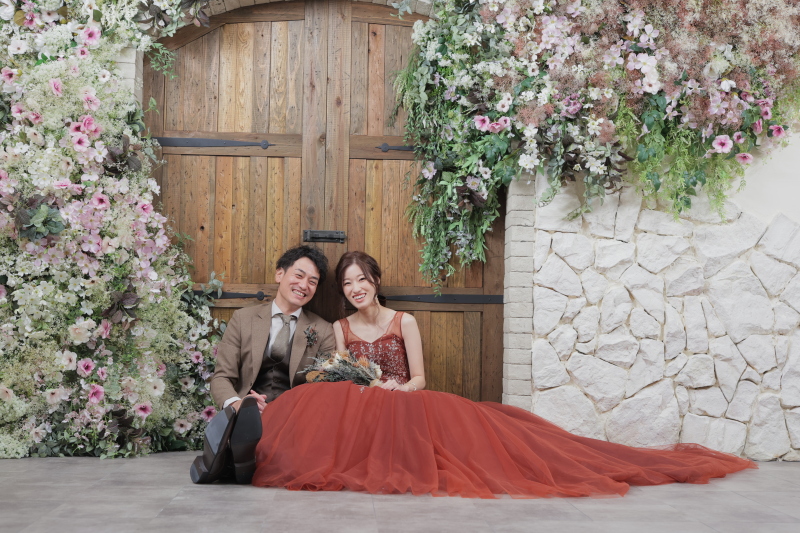 【ANTIQUE】flower door