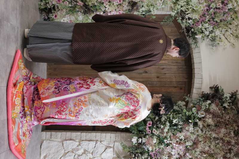 【ANTIQUE】flower door