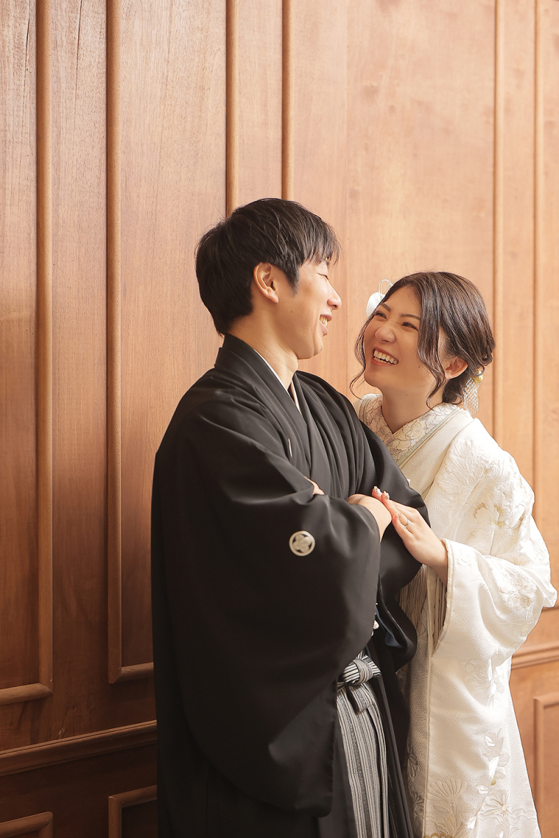 互いを見つめて