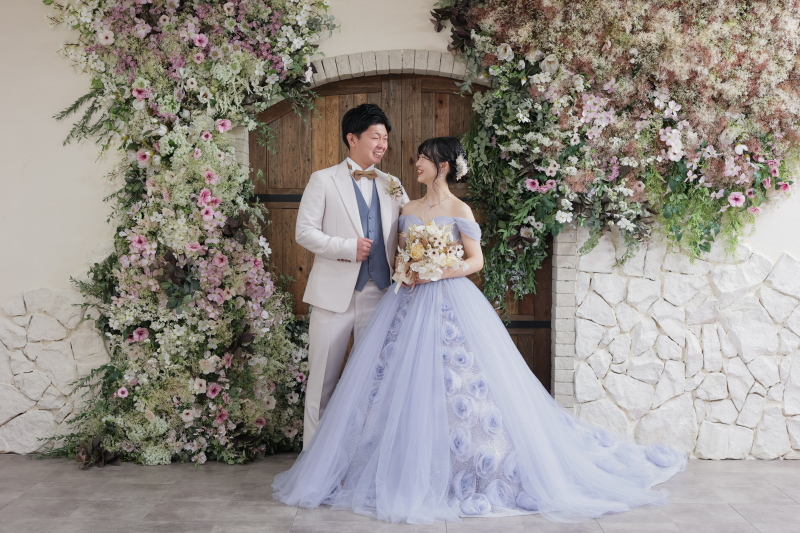 【ANTIQUE】flower door