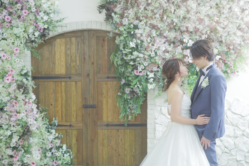 【ANTIQUE】flower door