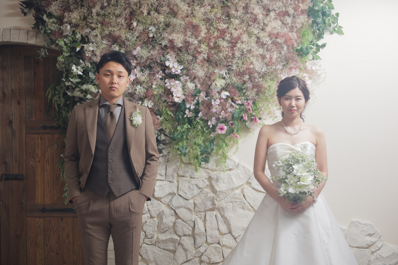 【ANTIQUE】flower door