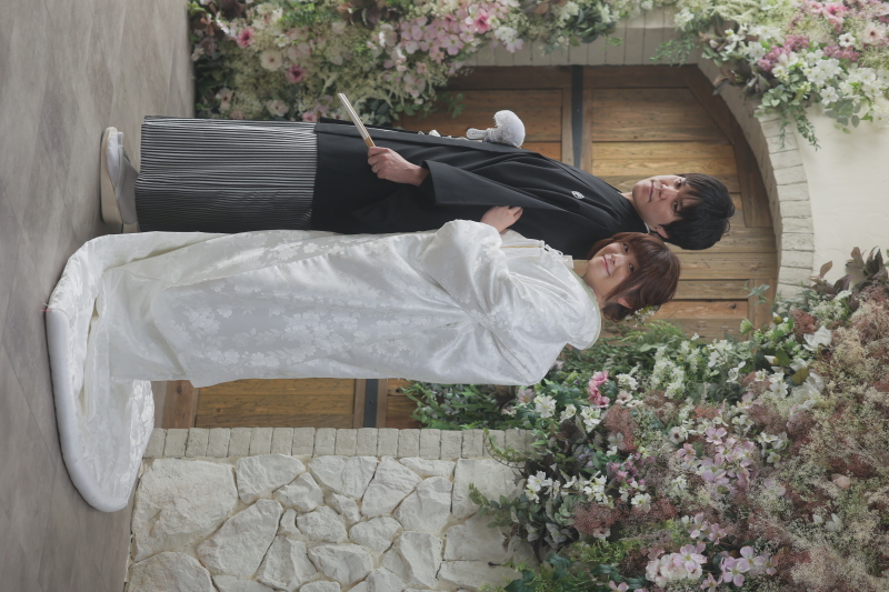 【ANTIQUE】flower door