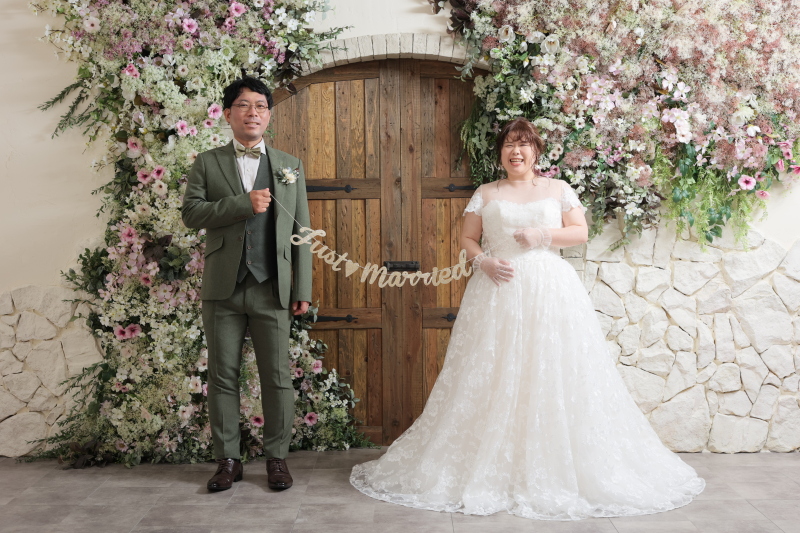 【ANTIQUE】flower door