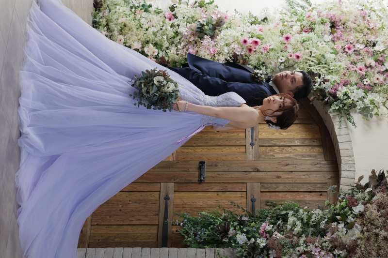 【ANTIQUE】flower door