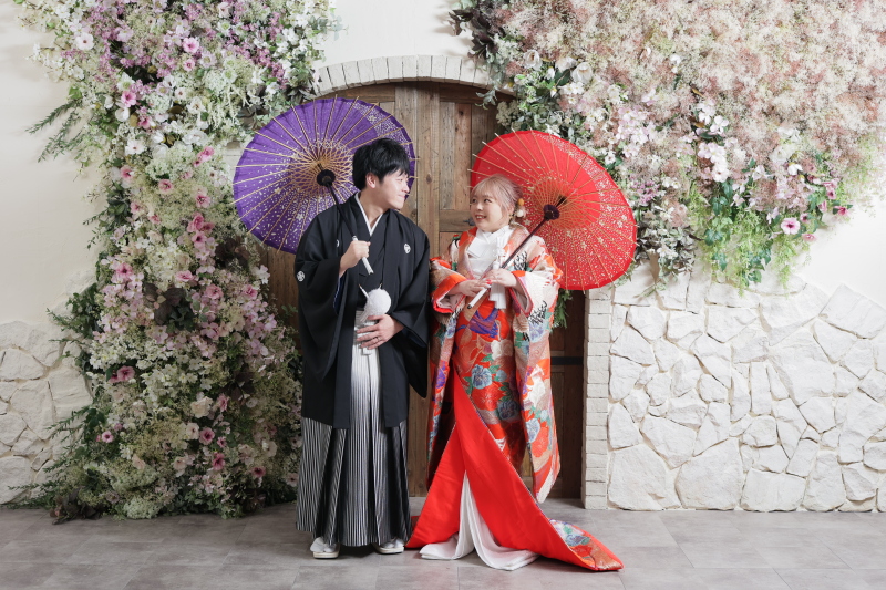 【ANTIQUE】flower door