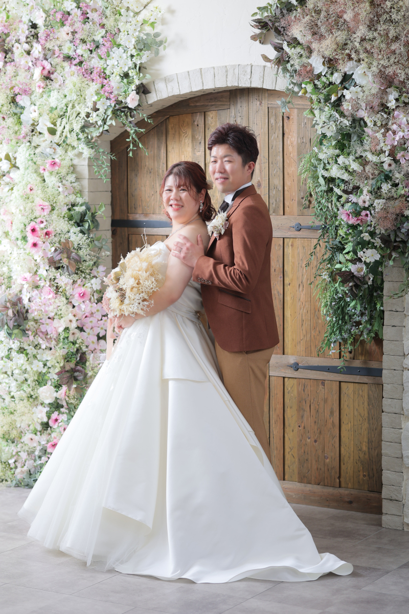 【ANTIQUE】flower door