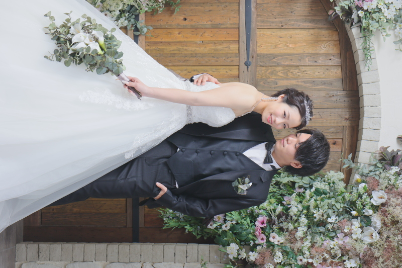 【ANTIQUE】flower door