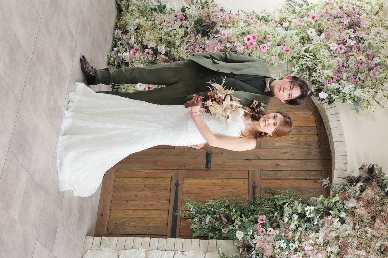 全身ショット＆カメラ目線