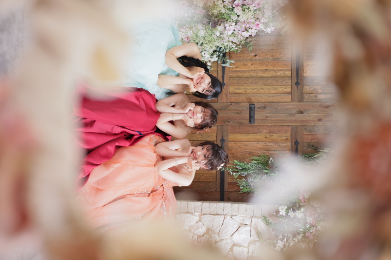 【ANTIQUE】flower door