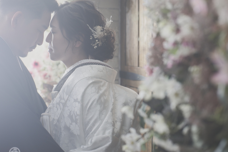 【ANTIQUE】flower door