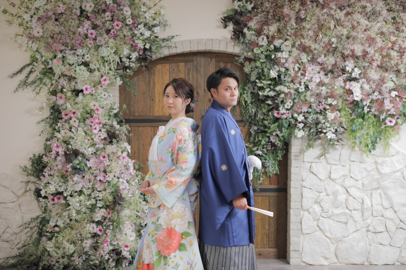 【ANTIQUE】flower door