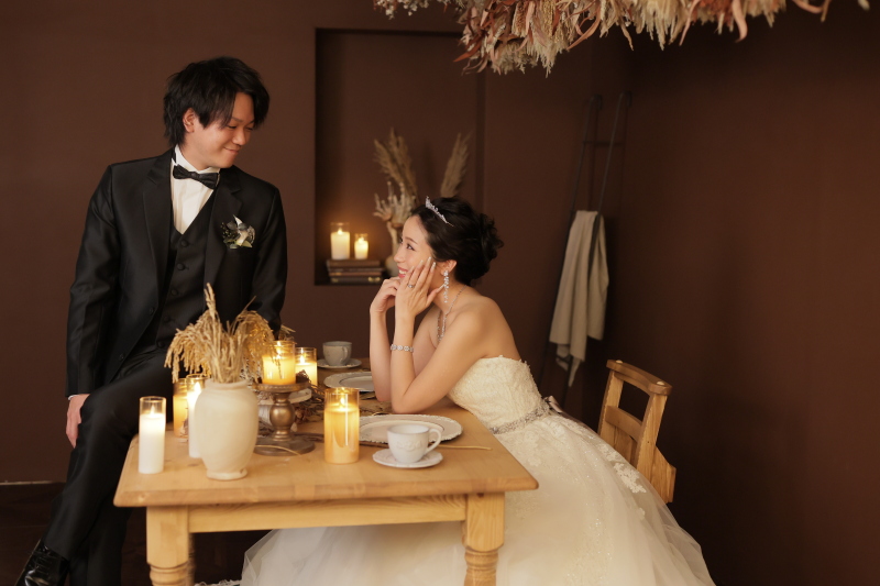 洋装1着データ&アルバムプラン+両家集合写真