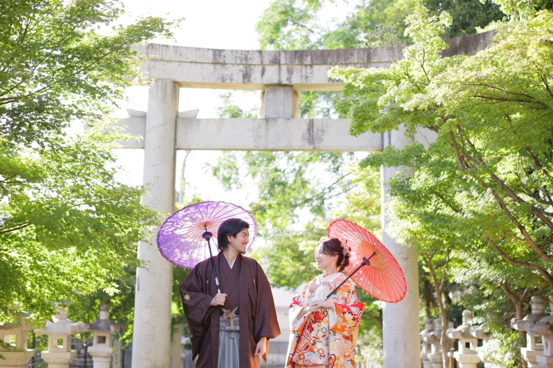 studio marry_神社・寺院で撮影できる