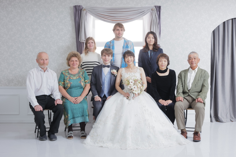 ご家族やご友人様が同行してのスマホ撮影OK!