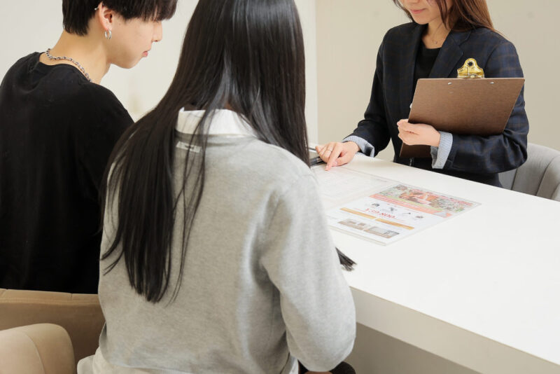 step1 事前来店・お問合せ