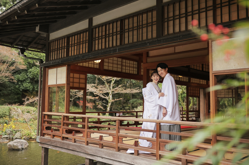 白無垢でも色打掛でも相性ぴったり!