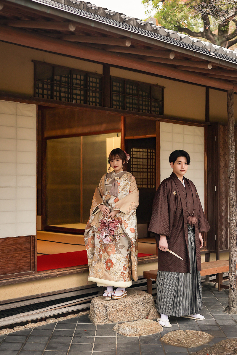 studio marry_庭園で撮影できる