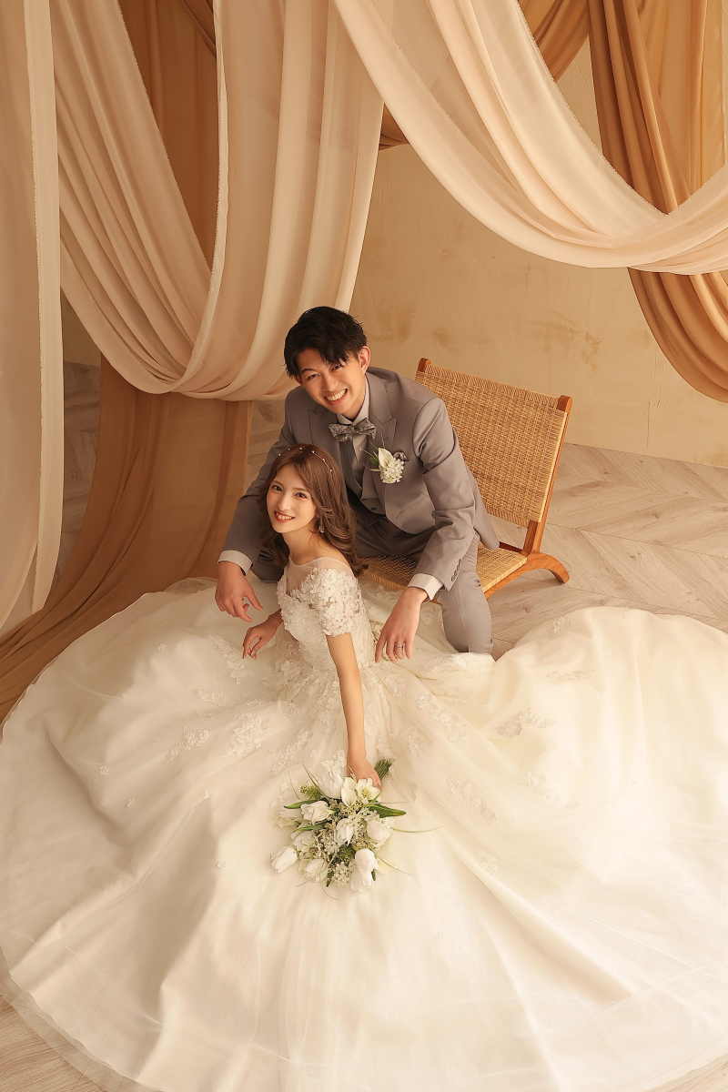 ご試着の際は担当プランナーがサポート