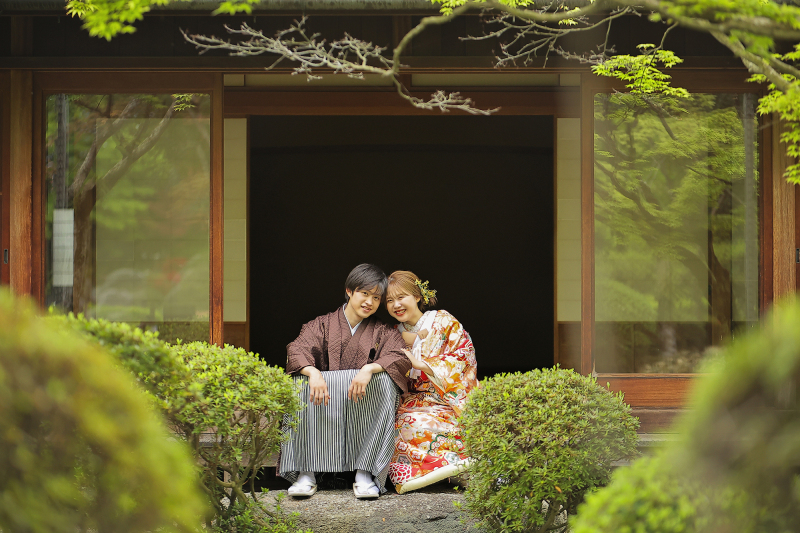 新緑や紅葉など季節によって景色が変わります!