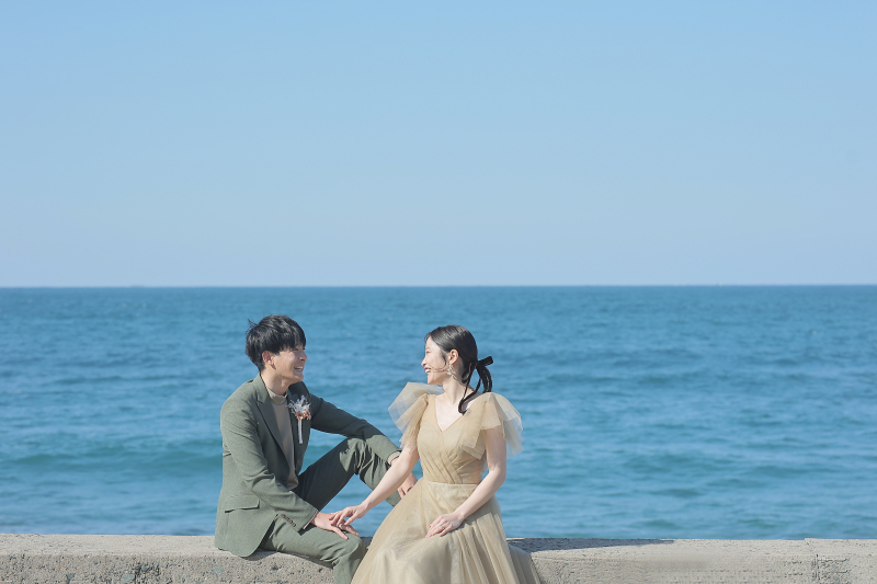 studio marry_海で撮影できる