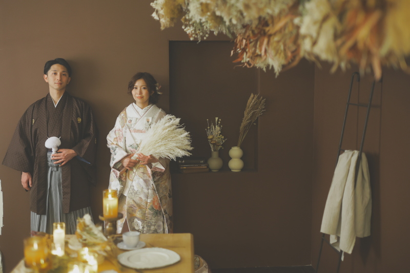 和洋装２着ロケーション＆和装１着スタジオプラン<全カットデータ付き>成約特典あり