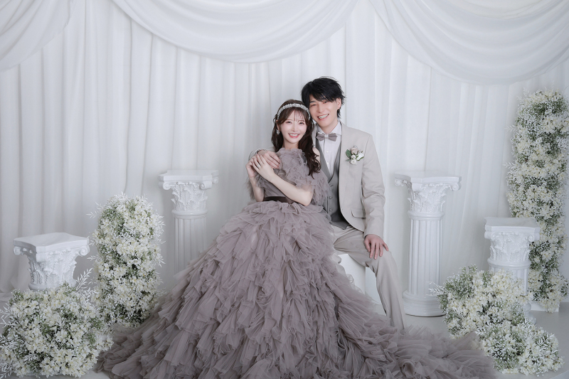 【平日限定スタジオ和洋装２着ランクフリー新婦様衣装追加1着プレゼント】-全カットデータ付き-成約特典あり
