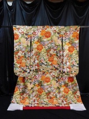 平安御所解牡丹　緑