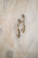 シルバーティアドロップイヤリング