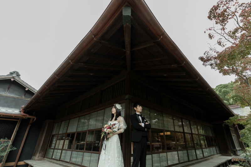 高宮庭園茶寮　お二人が創り上げる空間