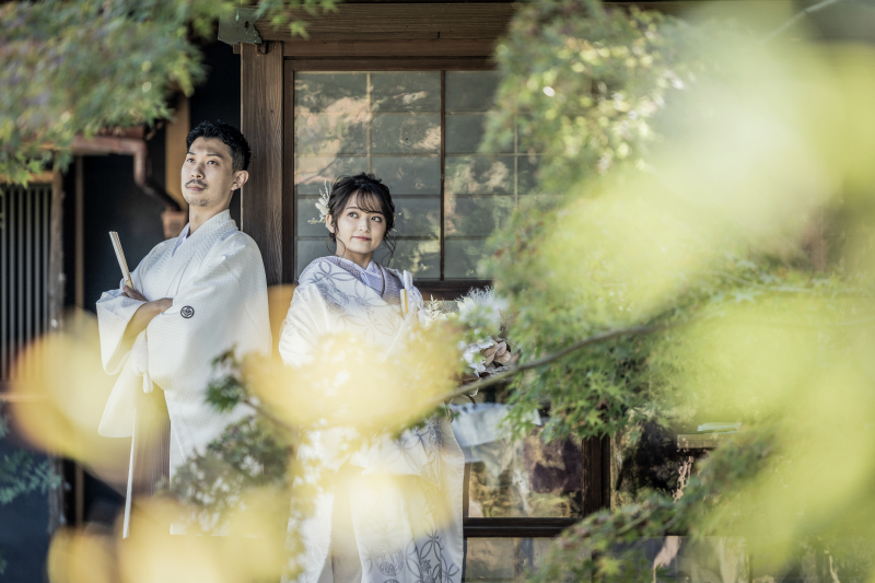 緑に囲まれふんわりとした印象に