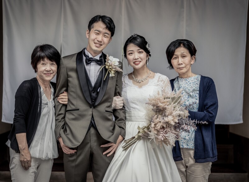両家お母様とご一緒に