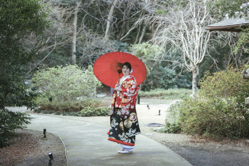 木々も冬仕様に・・・