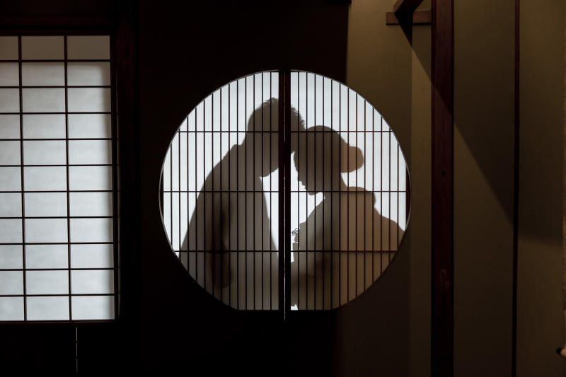 光の入り方で幻想的に