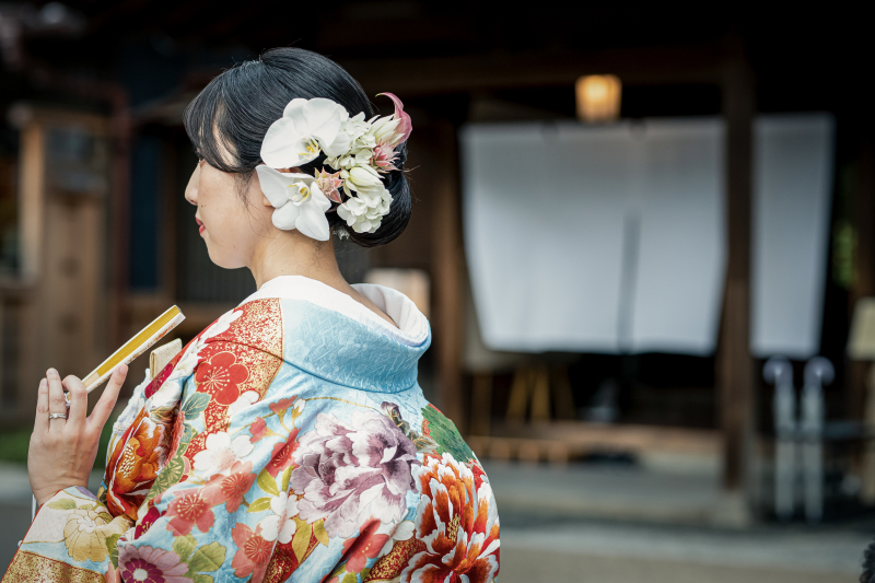 新婦様のソロショット
