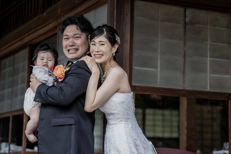 笑顔溢れる撮影です