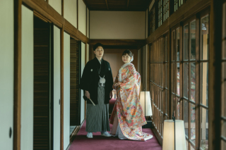 高宮庭園茶寮　和装で過ごす時間