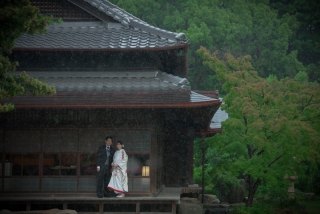 高宮庭園茶寮 和装×洋装