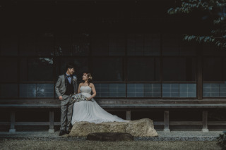 高宮庭園茶寮　洋と和でお二人の心に残るお写真を