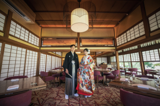 高宮庭園茶寮　夏から秋へ