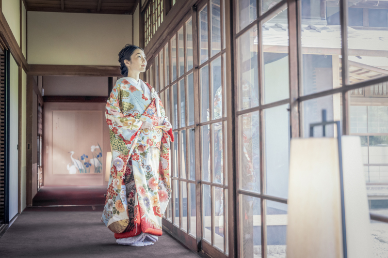 新婦様のソロショット