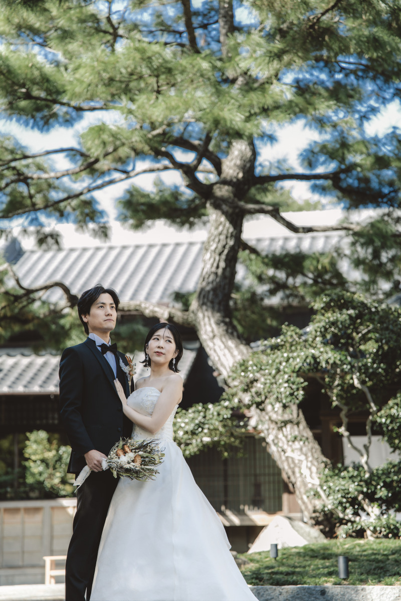 夫婦松のように