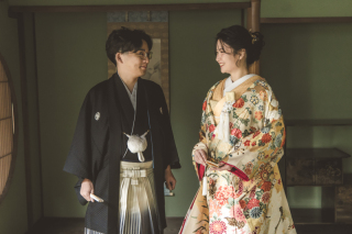 高宮庭園茶寮　柔らかな日差しの中で